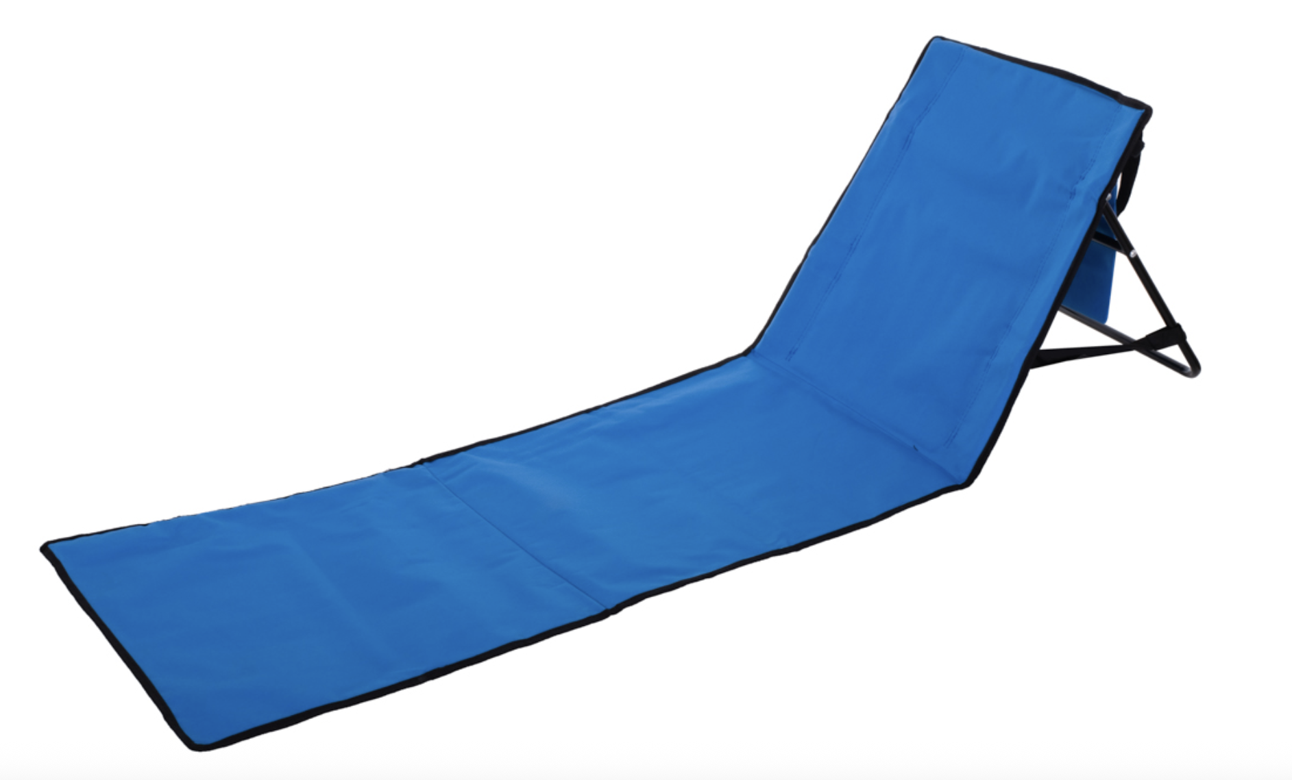 Lehátko s plážovou podložkou a opěradlem