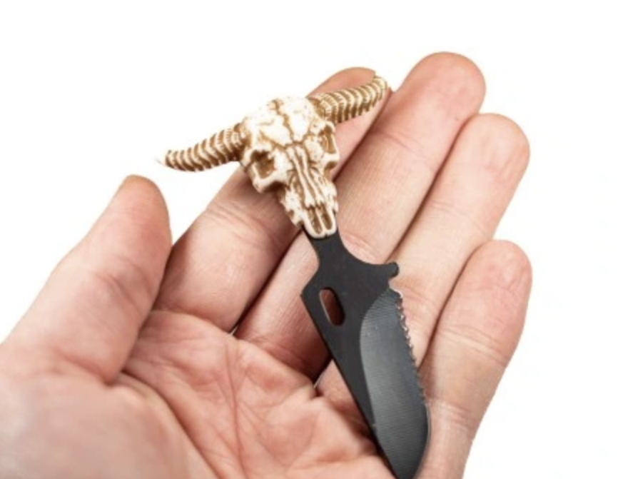 Tlačná dýka Lebka