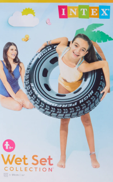 Plovací kruh- Pneumatika Ø 91 cm