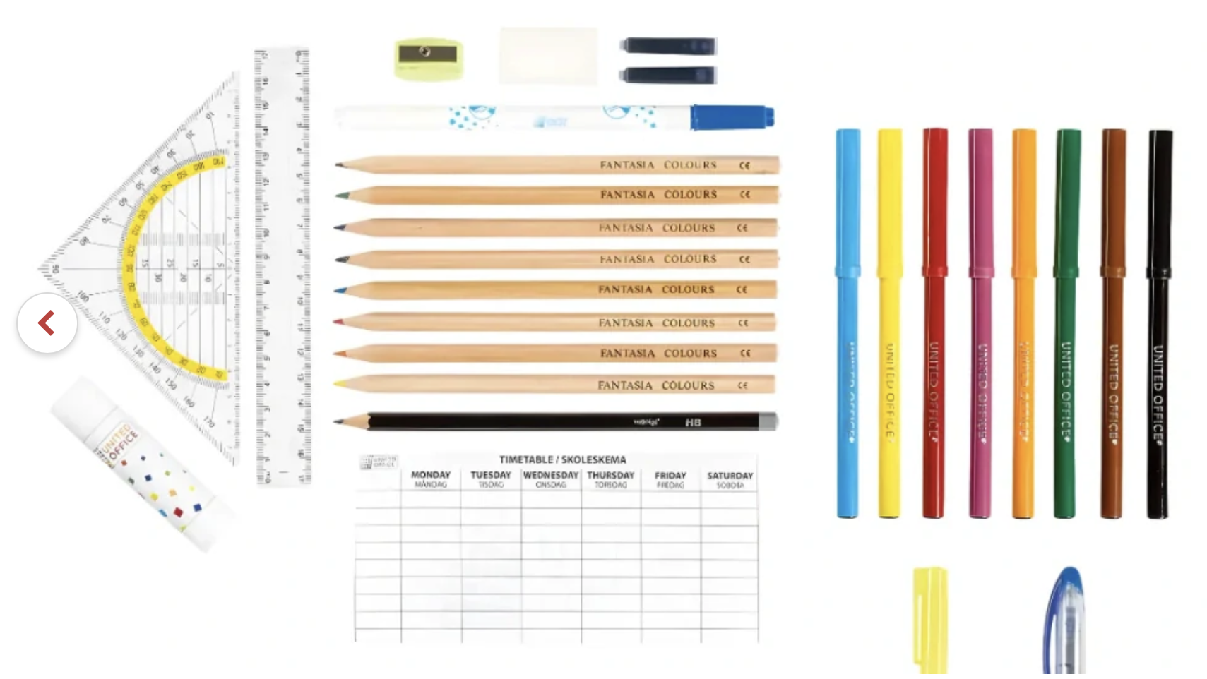 Pencil Case (Penál s vybavením 29 ks) 