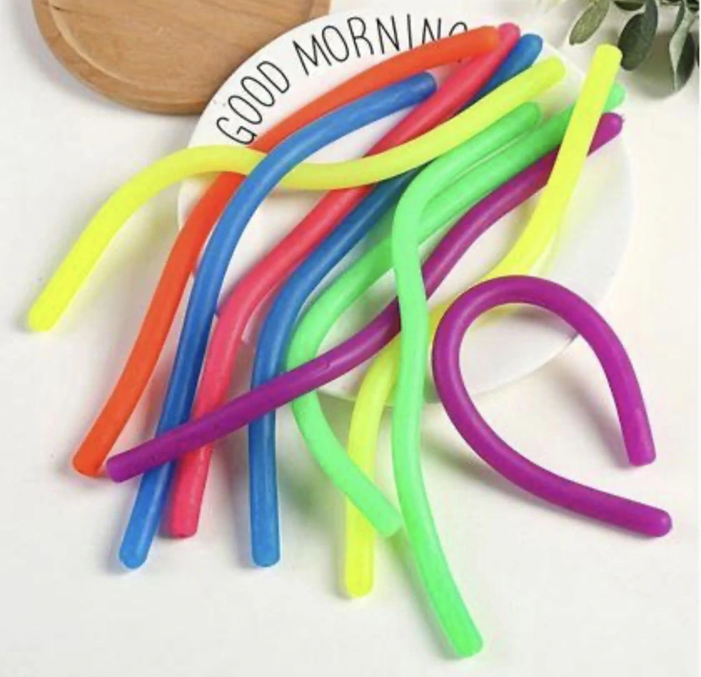 Antistresová natahovací nudle, fialová