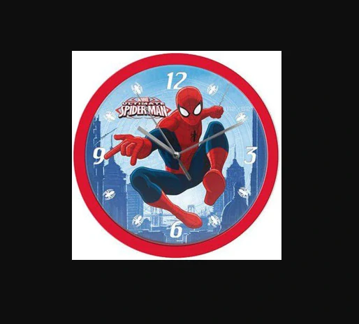 Spiderman, Nástěnné hodiny