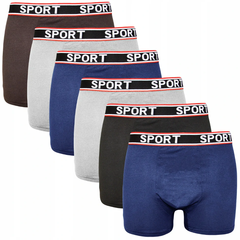 Pánské boxerky Medoosi Sport šedé