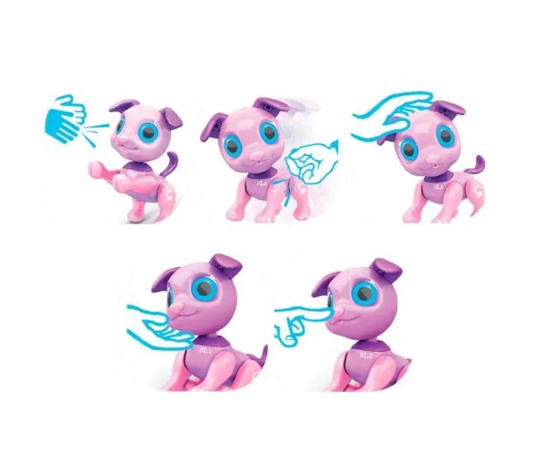 Interaktivní chytrá robotická hračka s dotykem a zvukem