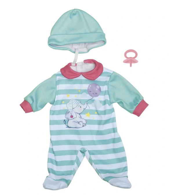 Playtive Panenka Kim se zvuky, 38 cm, tyrkysová