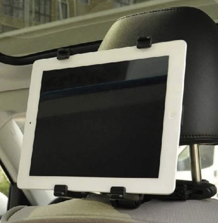 Držák na iPad / tablet do auta – upevnění na opěrku hlavy