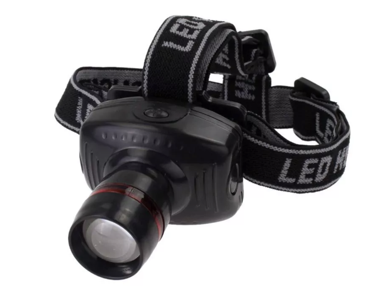 Výkonná LED čelovka BZM501 s zoomem – CREE LED, dobíjecí, fokusovatelný paprsek na 3 baterie AAA