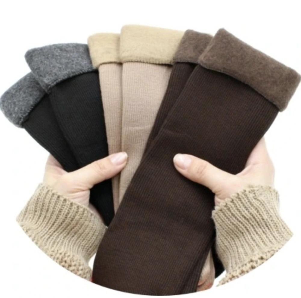 Dámské angora ponožky – krémově bílá(2 páry) | velikost 35–38