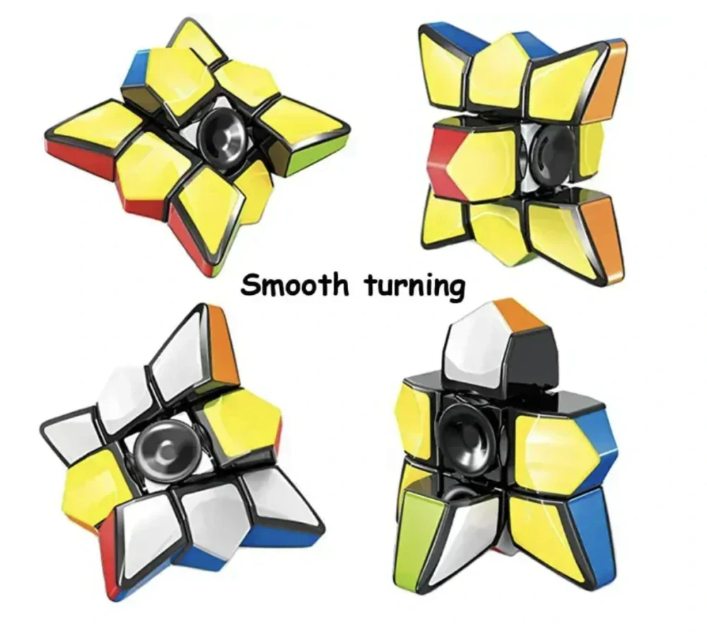 FIDGET SPINNER Cube Fanxin 1x3x3 černý