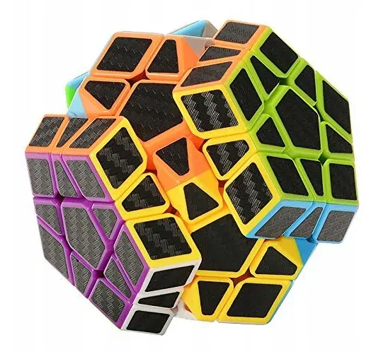 Rubikova kostka Megaminx Magic Cube Carbon