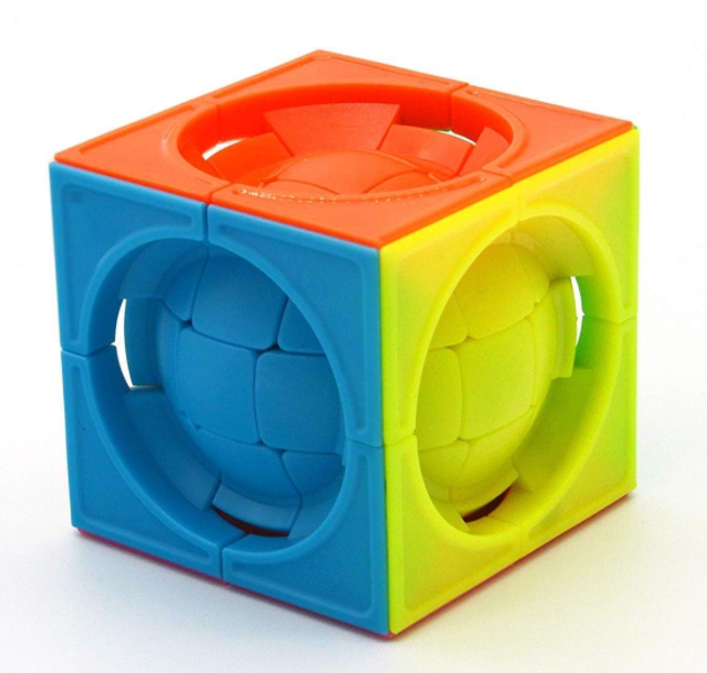 Rubikova kostka Deformed Centrosphere 3x3x3 6 Colors