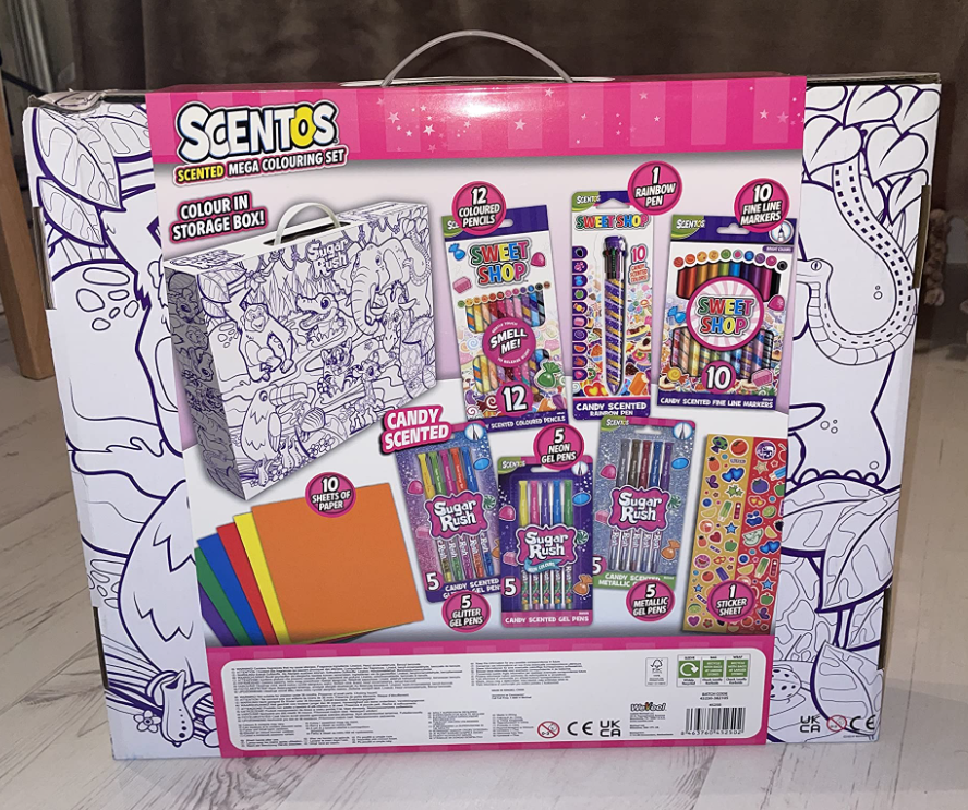 Velké výtvarné potřeby s kufrem