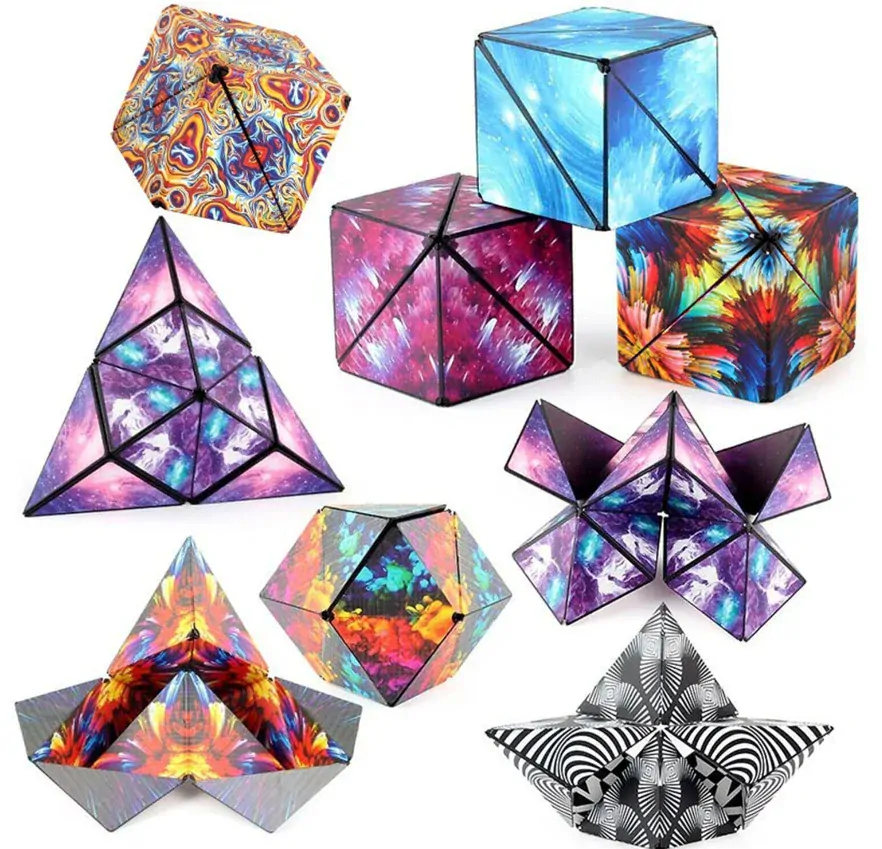 Magic Cube Fidget Magnetická kostka proti stresu