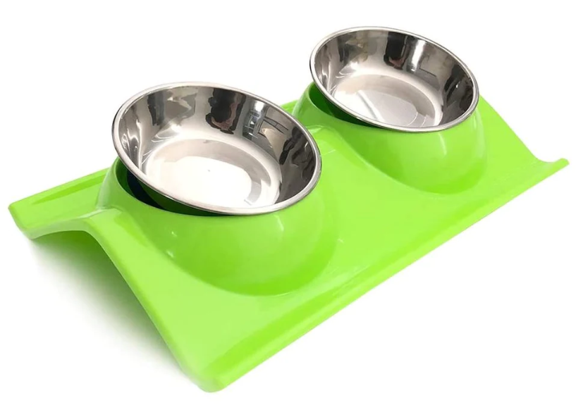 Stojan s vyndavacími nerezovými miskami 14cm