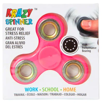 Krazy Spinner růžový