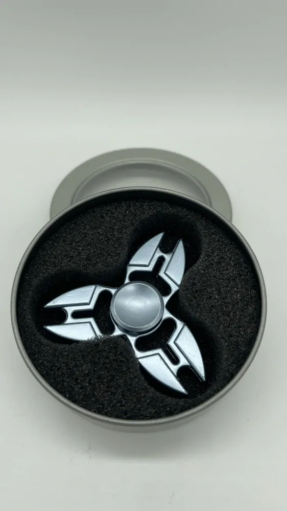 Fidget Spinner Crab modrý