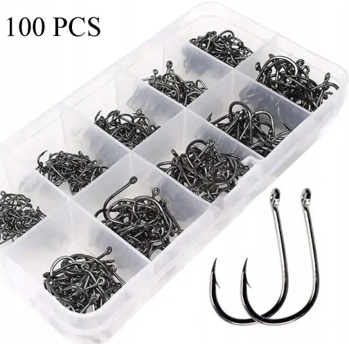 Rybářské háčky 100ks