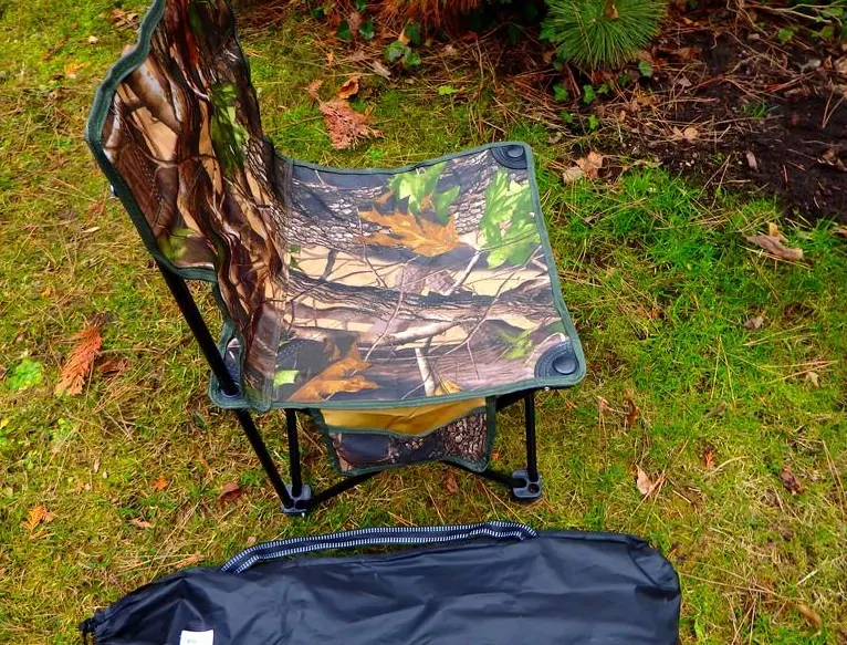 Rybářská židle camouflage skládací Realtree