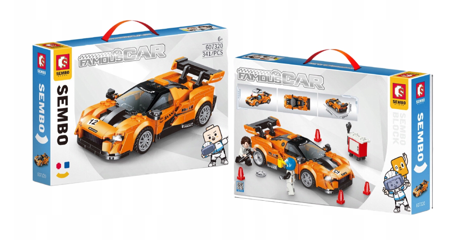 Stavebnice závodního vozu McLaren