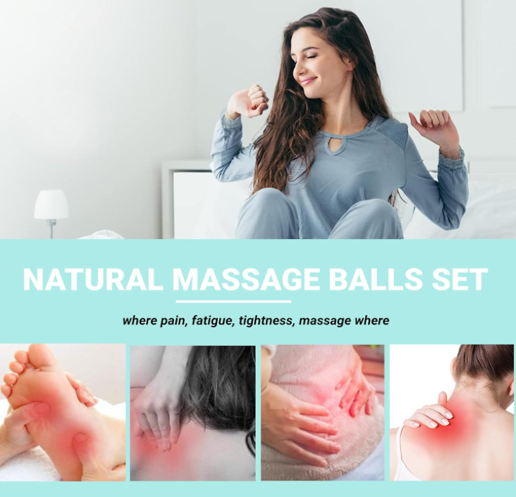 Akupresurní koule s magnety 1ks 5,6 cm