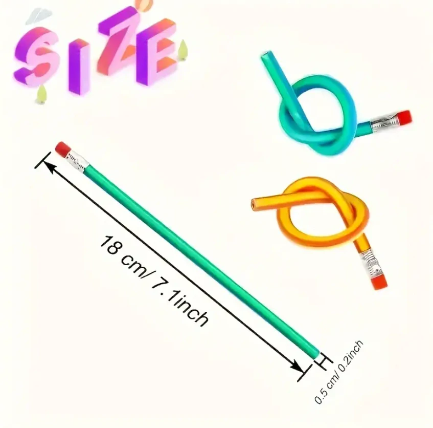 Flexibilní tužka, různé barvy