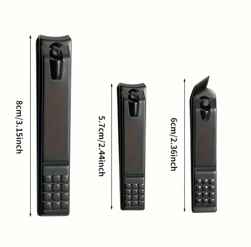 Sada nerezových kleštiček na nehty 3 ks