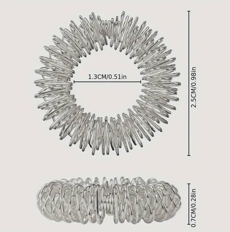 Zlatý akupunkturní prsten 1 ks