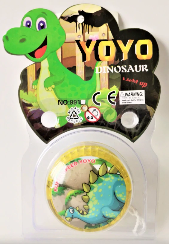 YoYo Dinosaur, Dinosaurus jojo svítící žluté