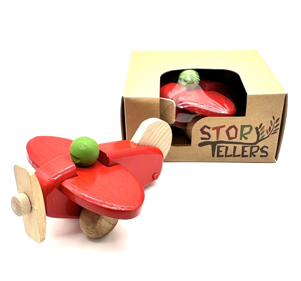 Dřevěné letadlo Story Tellers