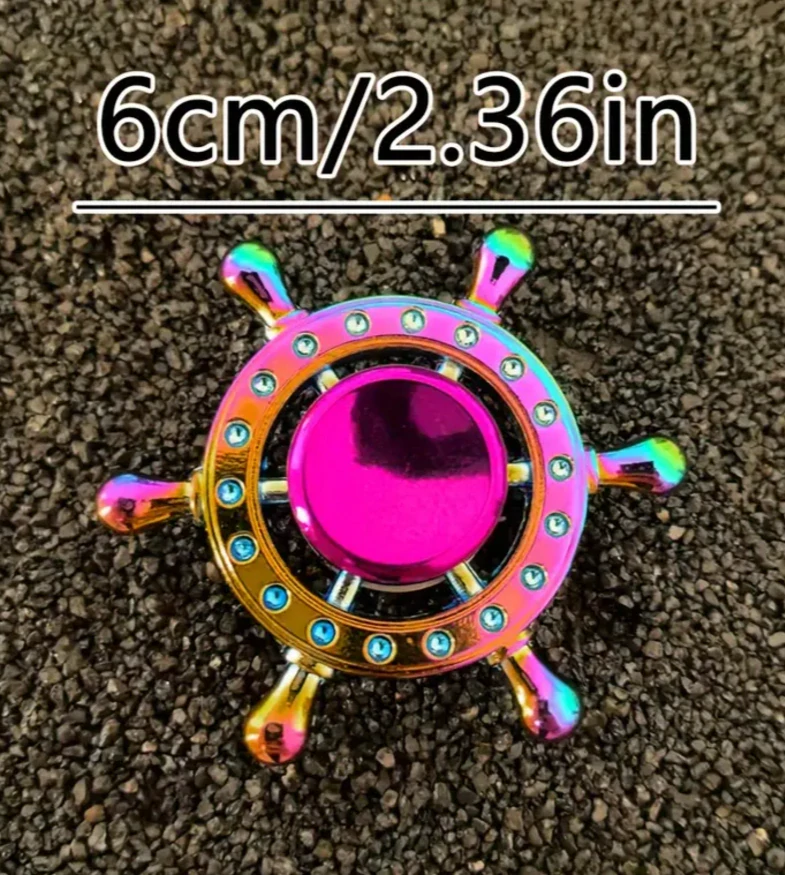 Fidget spinner, Kormidlo Rainbow
