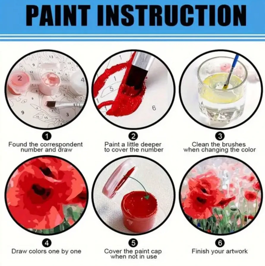 Malování podle čísel, Santa se sobem, 40x50 cm