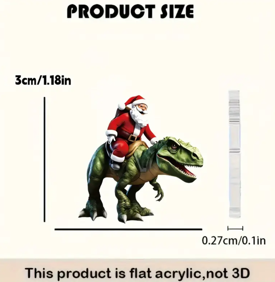 Santa na dinosaurovi, pár náušnic
