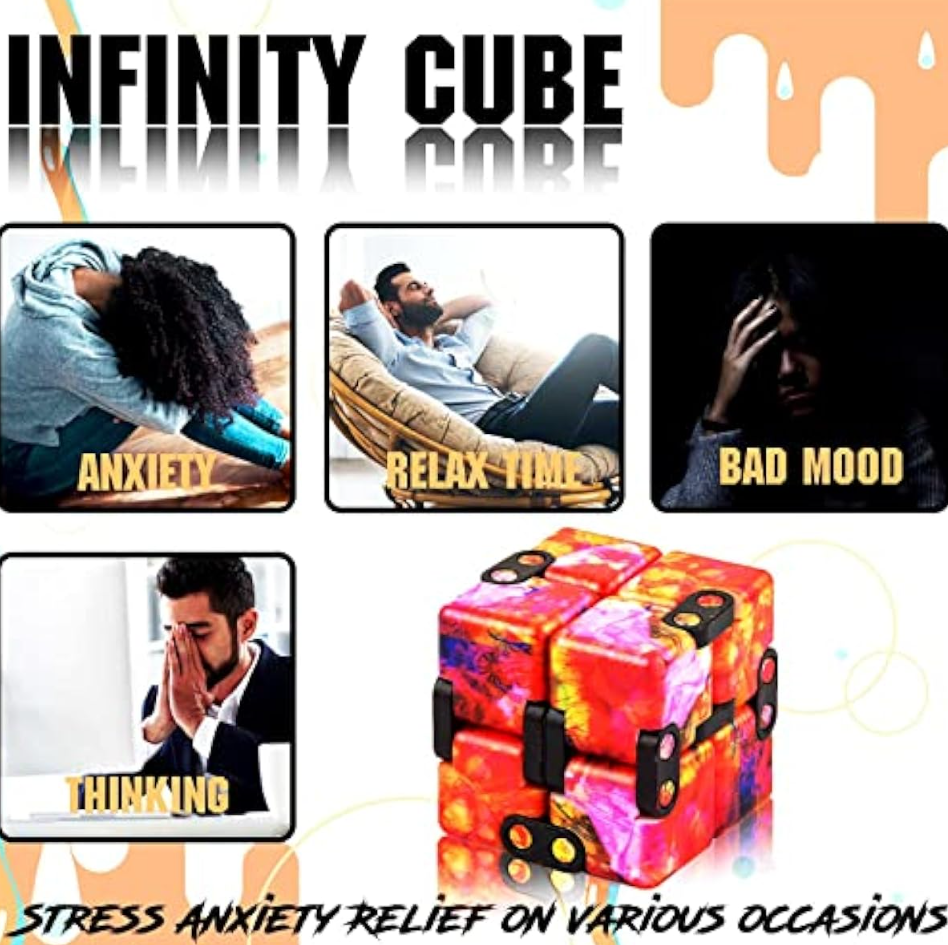 Infinity Cube Nekonečná kostka Zelený T-Rex