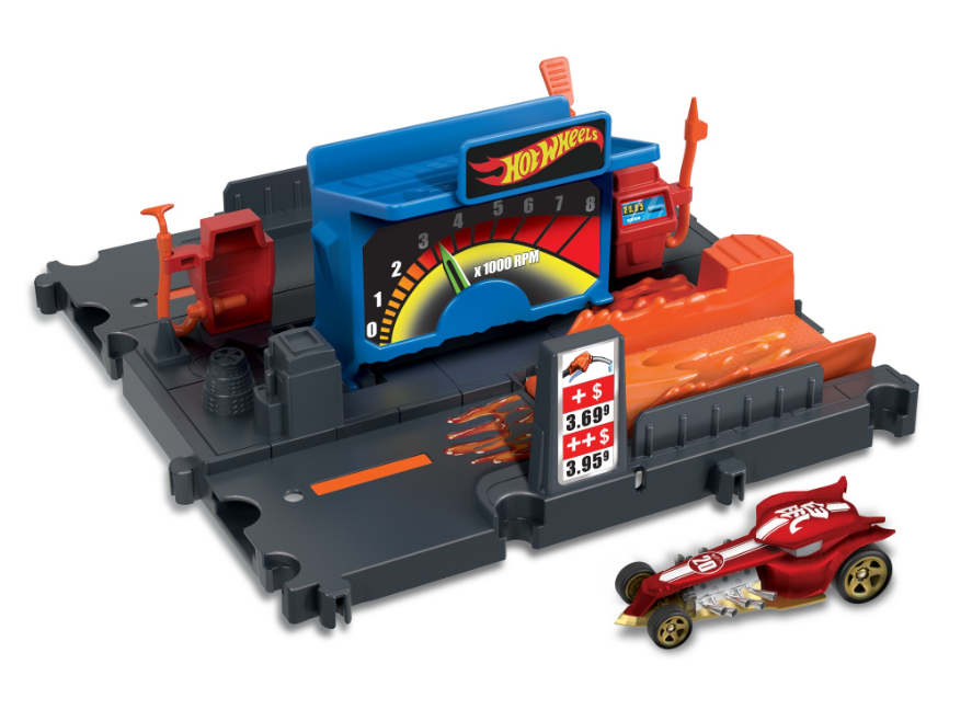 Mattel, Hot Wheels City, Čerpací stanice s autíčkem
