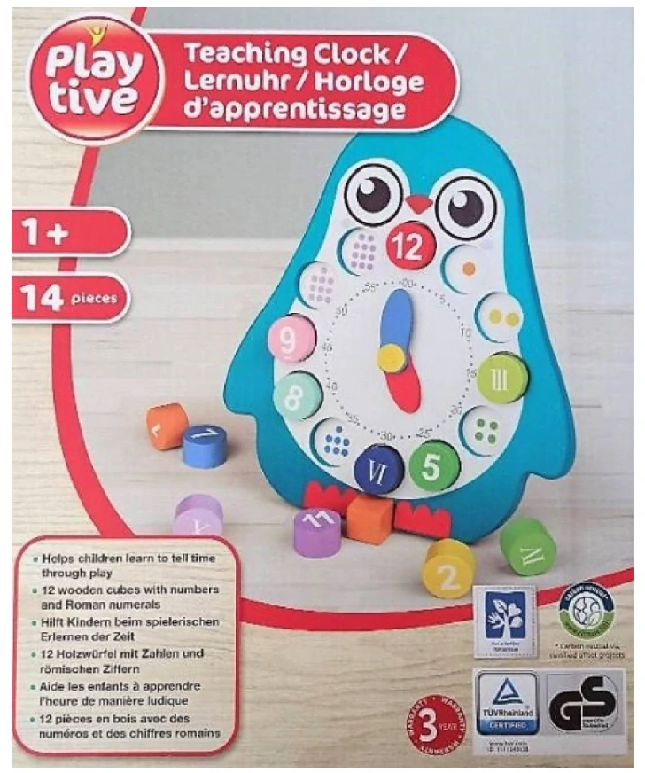 Playtive, Hodiny na učení