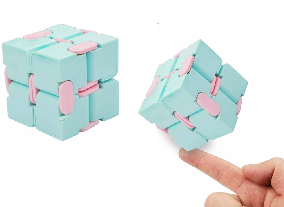 Infinity Cube Nekonečná kostka modrá