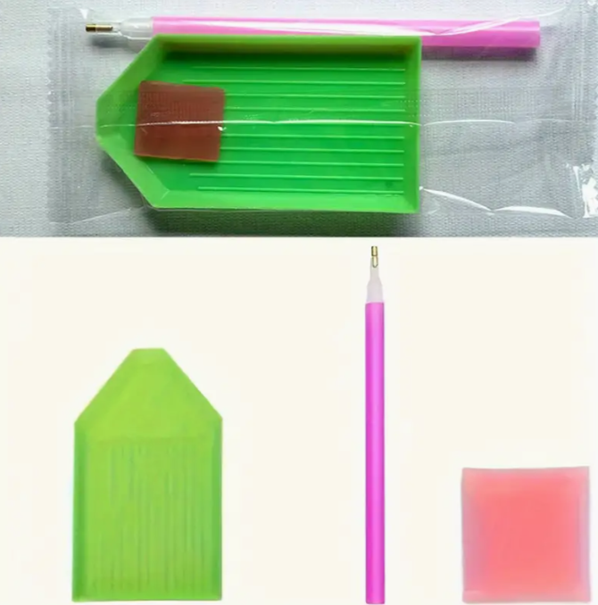 Sada pomůcek pro diamantové malování