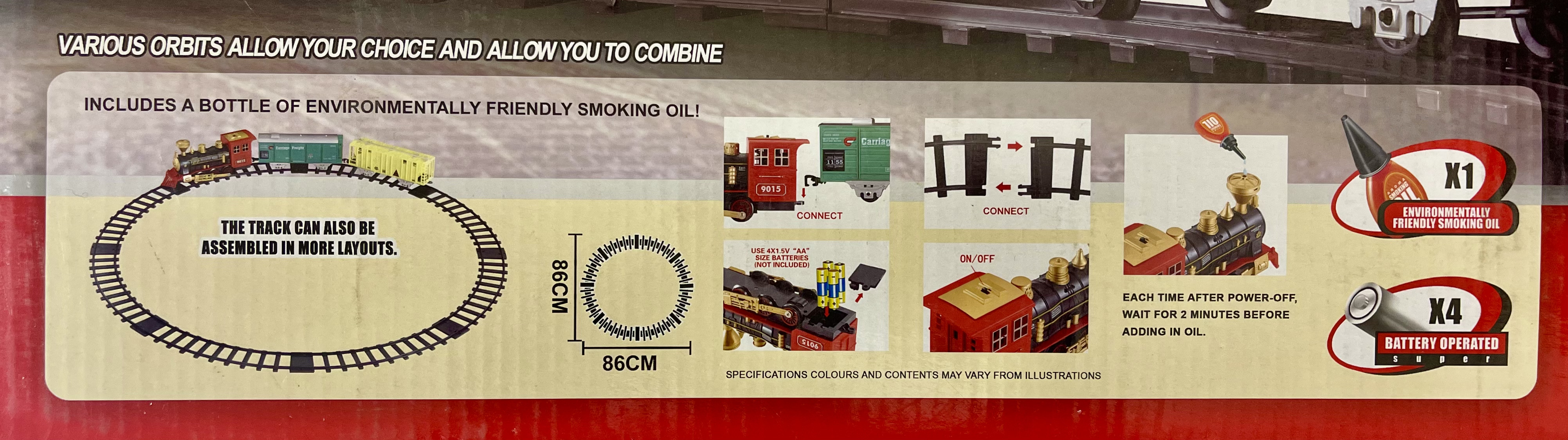 Vlaková souprava, Rail King Locomotive (video)