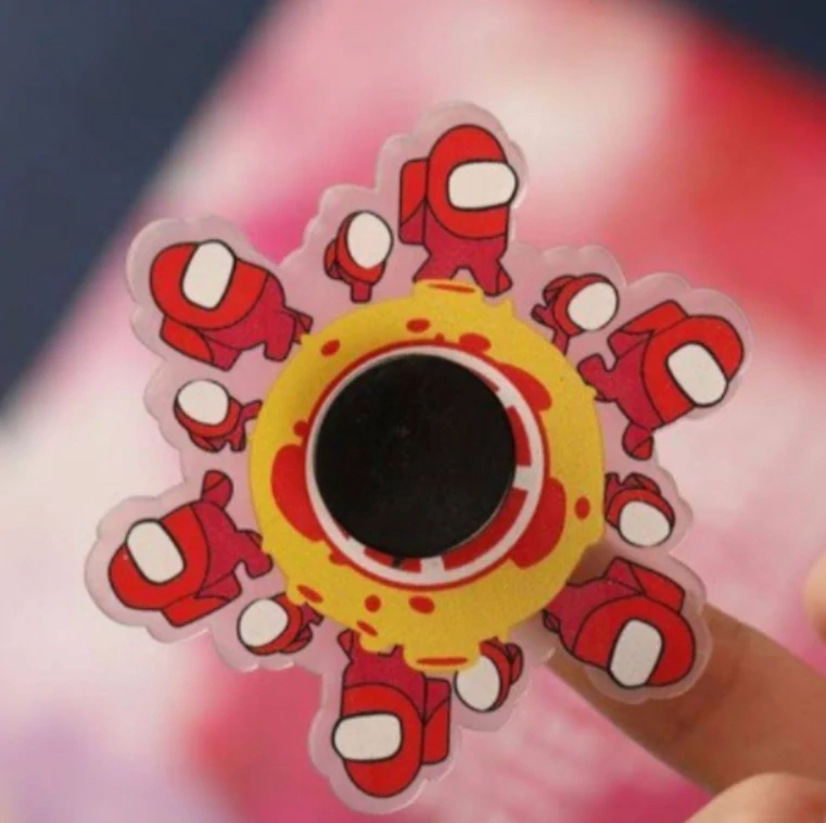 Fidget Spinner 6tiramenný animovaný Among