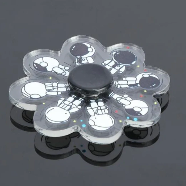 Fidget Spinner 8miramenný animovaný Astronaut