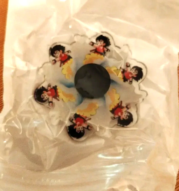 Fidget Spinner 6tiramenný animovaný Dragon