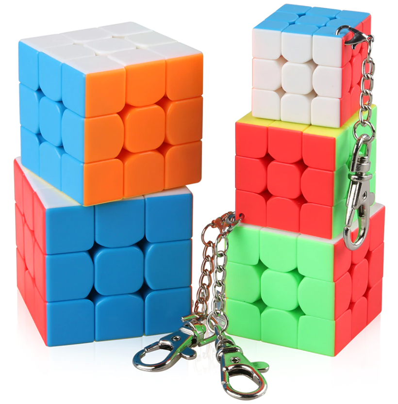 Rubikova kostka Dárkový 5-set 3x3x3 MoYu MFJS 6 Colors