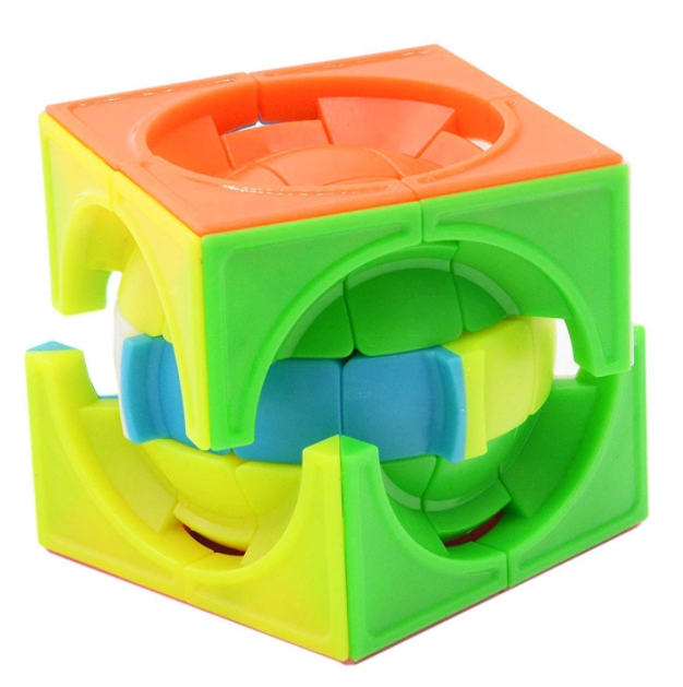 Rubikova kostka Deformed Centrosphere 3x3x3 6 Colors