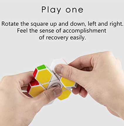 Square DianSheng 1x3x3 Spinner bílý