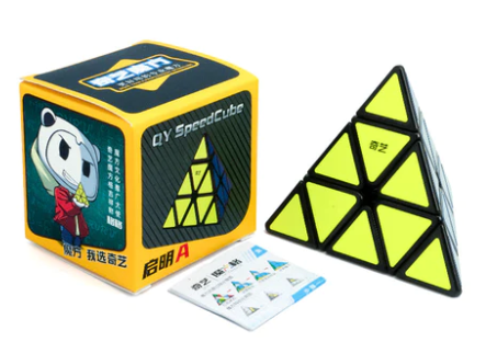 QiYi Pyramida QiMing A Speed Cube černá