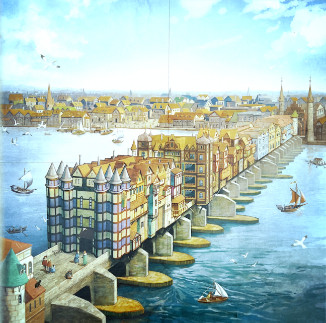 Old London Bridge společenská hra