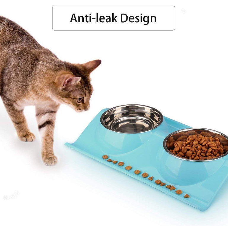 Stojan s vyndavacími nerezovými miskami 14cm