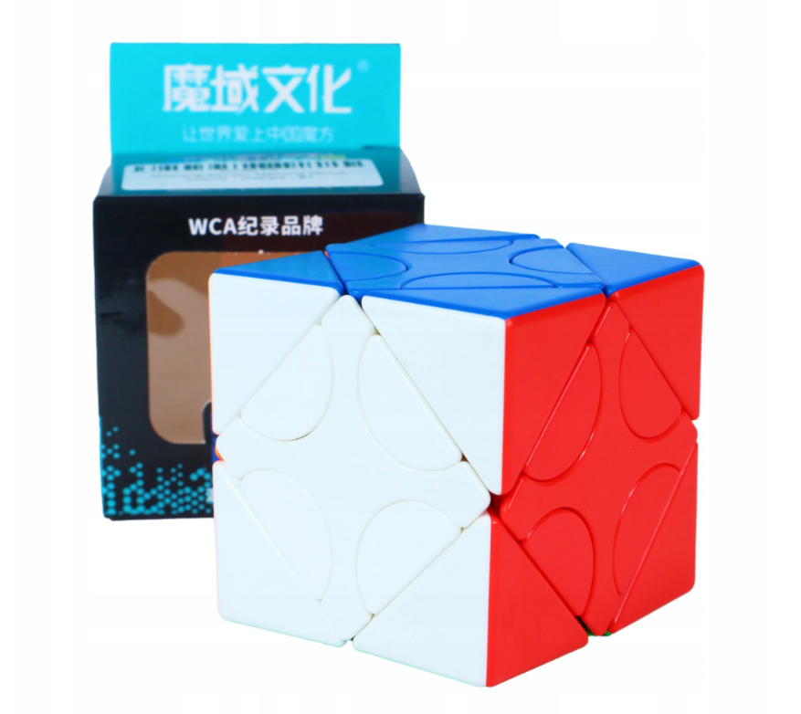 MoYu MoFangJiaoShi Meilong Mixup Skewb 1, 6 colors