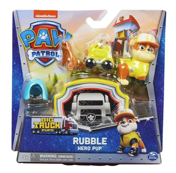 Spin Master Paw Patrol Big Truck Pups Hero Pups Rubble