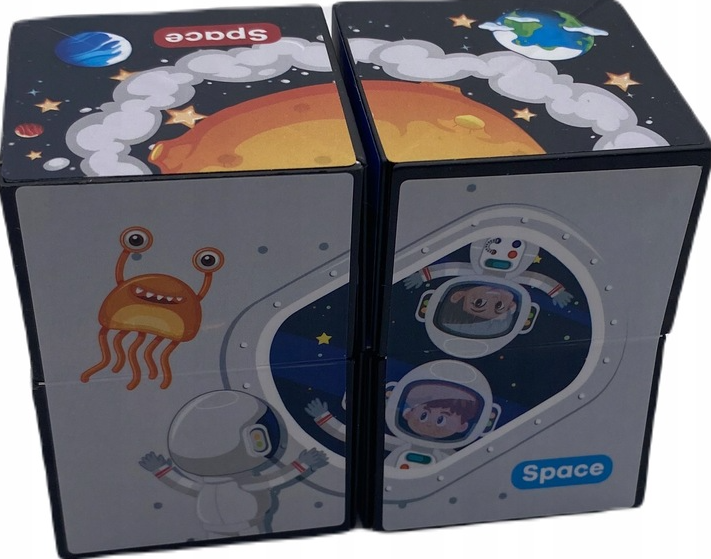 Geometric Magic Cube 3D Space